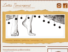 Tablet Screenshot of lottanevanpera.fi